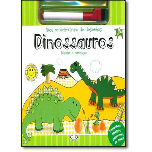 Tamanhos, Medidas e Dimensões do produto Dinossauros - Meu Primeiro Livro de Desenhos