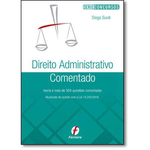 Tamanhos, Medidas e Dimensões do produto Direito Administrativo Comentado - Ferreira