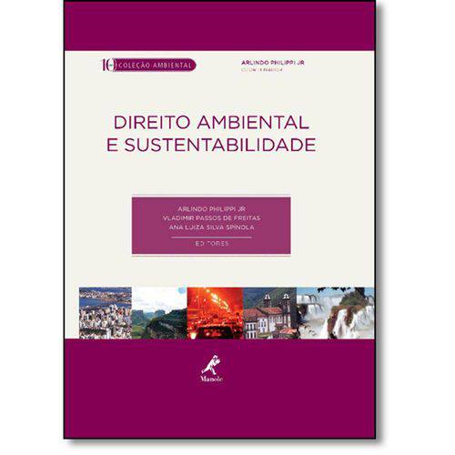 Tamanhos, Medidas e Dimensões do produto Direito Ambiental e Sustentabilidade - Vol.18 - Coleção Ambiental