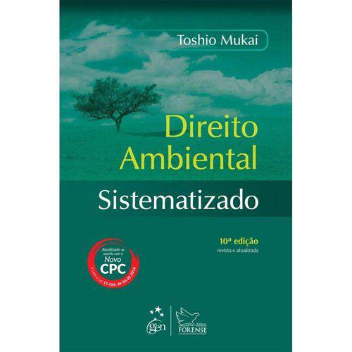 Tamanhos, Medidas e Dimensões do produto Direito Ambiental Sistematizado - 10ª Ed