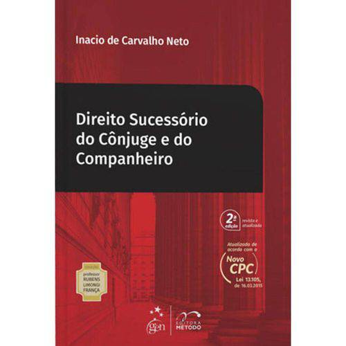 Tamanhos, Medidas e Dimensões do produto Direito Sucessorio do Conjuge e do Companheiro