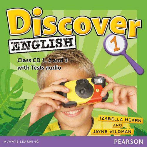 Tamanhos, Medidas e Dimensões do produto Discover English 1 - Class CDs 1, 2 And 3 - With Test Audio
