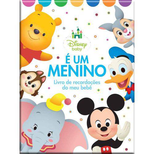 Tamanhos, Medidas e Dimensões do produto Disney Baby - e um Menino Livro de Recordacoes