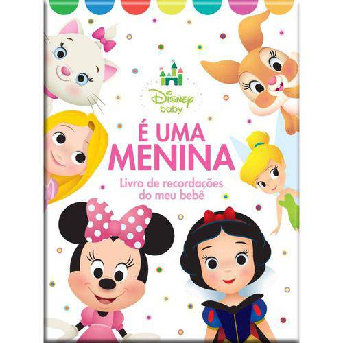 Tamanhos, Medidas e Dimensões do produto Disney Baby - é uma Menina - Livro de Recordacoes