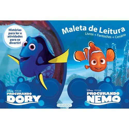 Tamanhos, Medidas e Dimensões do produto Disney Maleta de Leitura - Procurando Dory e Procurando Nemo - 1ª Ed.
