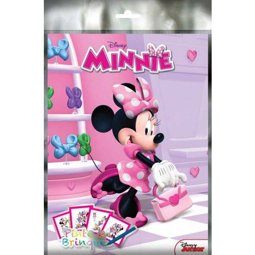 Tamanhos, Medidas e Dimensões do produto Disney - Pinte e Brinque - Minnie - Kit