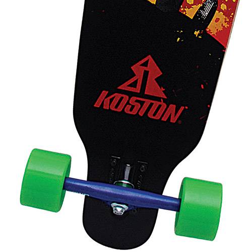 Tamanhos, Medidas e Dimensões do produto Distroyer - Skate Completo Top Mount Ksmddt Koston Vermelho