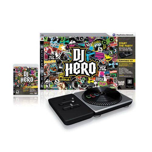 Tamanhos, Medidas e Dimensões do produto DJ Hero Bundle With Turntable - PS3