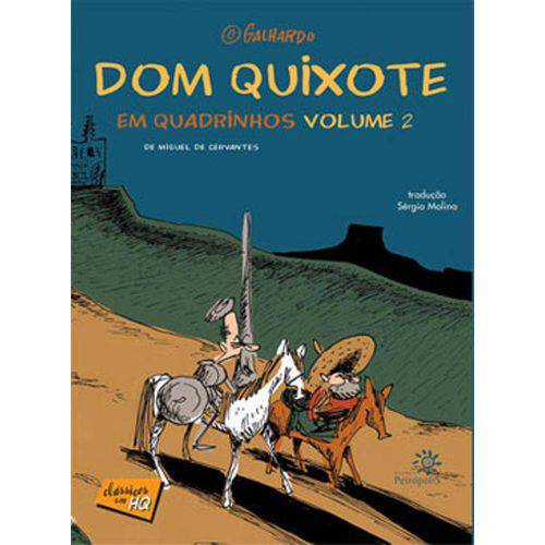 Tamanhos, Medidas e Dimensões do produto Dom Quixote em Quadrinhos - Vol 2 - Peiropolis