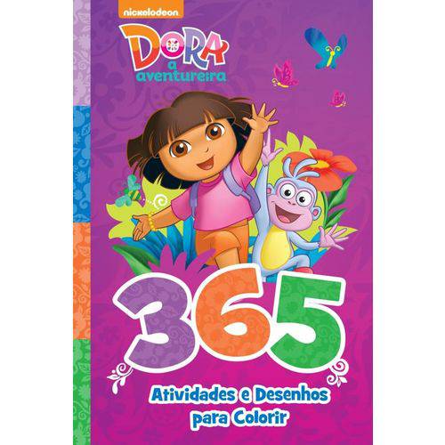 Tamanhos, Medidas e Dimensões do produto Dora, a Aventureira - 365 Atividades e Desenhos para Colorir