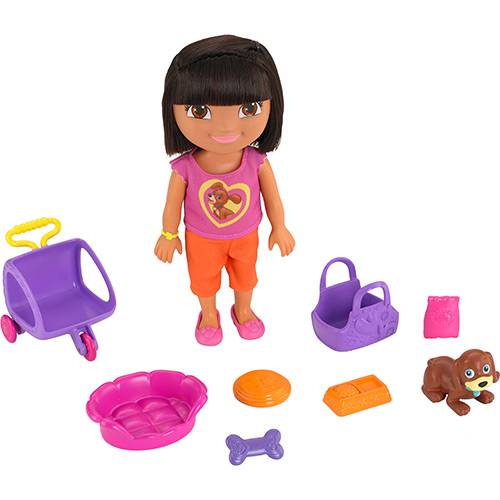 Tamanhos, Medidas e Dimensões do produto Dora, a Aventureira e Cãozinho - Mattel