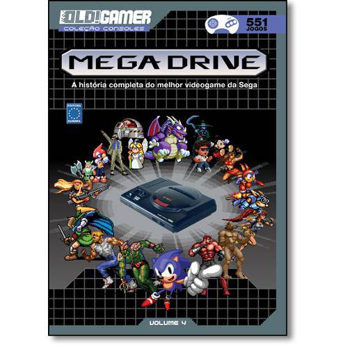 Tamanhos, Medidas e Dimensões do produto Dossie Old Gamer - Mega Drive - Europa