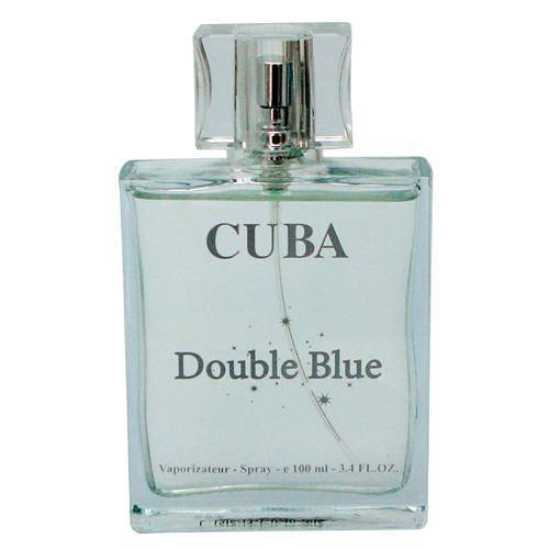 Tamanhos, Medidas e Dimensões do produto Double Blue Eau de Parfum Cuba Paris - Perfume Masculino 100ml