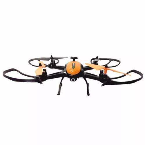 Tamanhos, Medidas e Dimensões do produto Drone Quadricoptero Espiao Intruder Laranja com Camera - Polibrinq