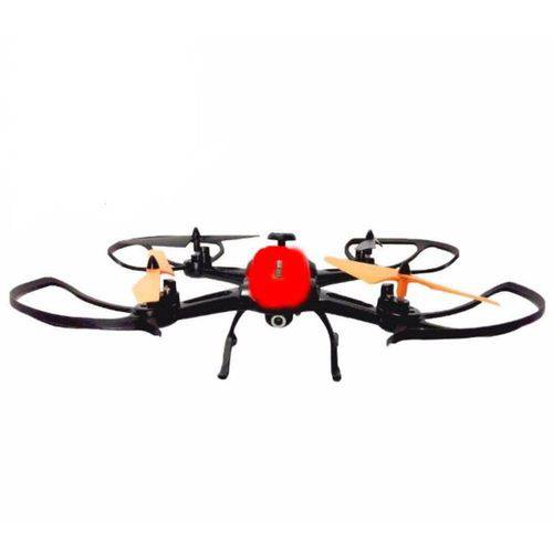 Tamanhos, Medidas e Dimensões do produto Drone Quadricoptero Espiao Intruder Vermelho com Camera Polibrinq