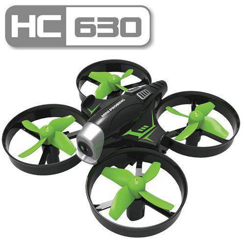 Tamanhos, Medidas e Dimensões do produto Drone Quadricoptero HC630 Mini Probing Controle por App com Circulo Protetor de HÉLICES