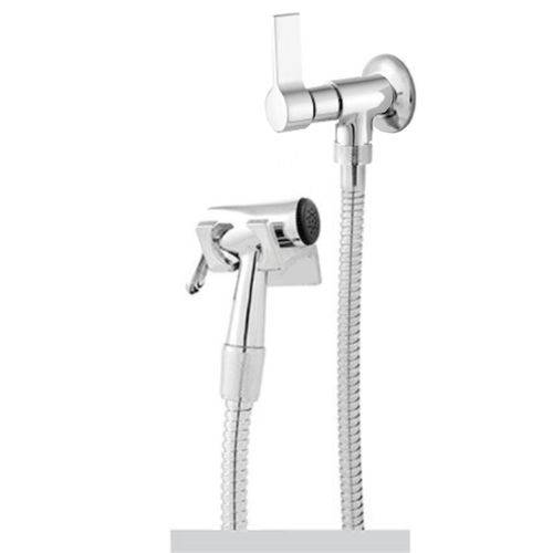 Tamanhos, Medidas e Dimensões do produto Ducha Higiênica Banheiro 1/4 Volta C-70 Flexível 1,20 M Inox Metal Oliveira