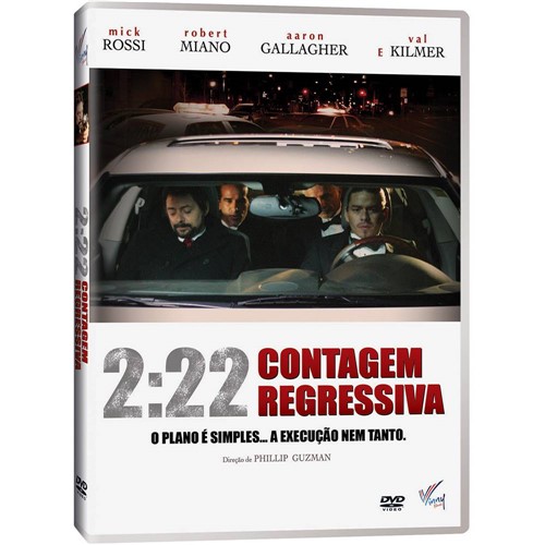 Tamanhos, Medidas e Dimensões do produto DVD 02:22 - Contagem Regressiva