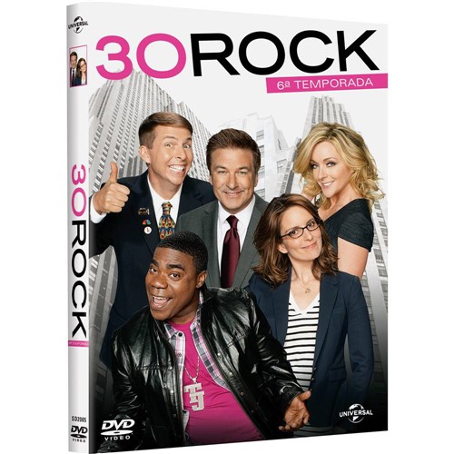 Tamanhos, Medidas e Dimensões do produto DVD 30 Rock - 6ª Temporada