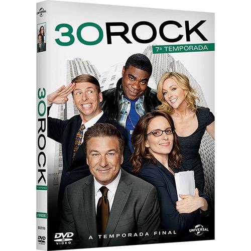Tamanhos, Medidas e Dimensões do produto DVD - 30 Rock - 7ª Temporada (2 Discos)