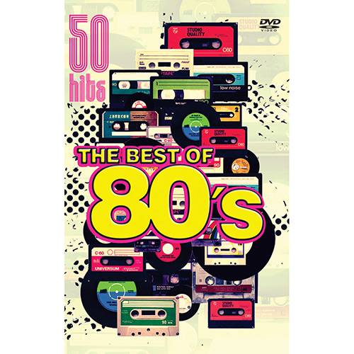 Tamanhos, Medidas e Dimensões do produto DVD 50 Hits - The Best Of 80s