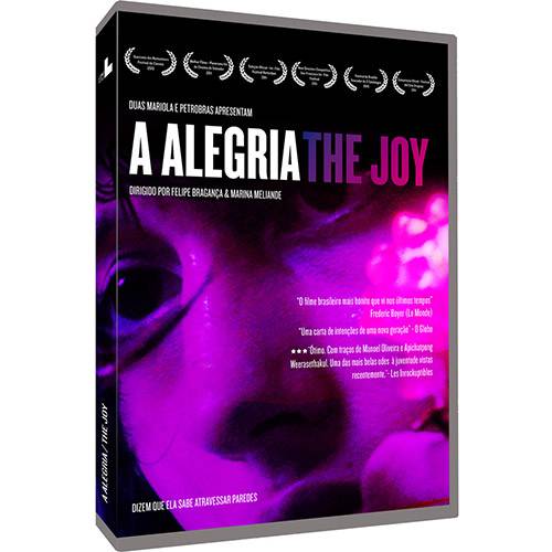 Tamanhos, Medidas e Dimensões do produto DVD a Alegria
