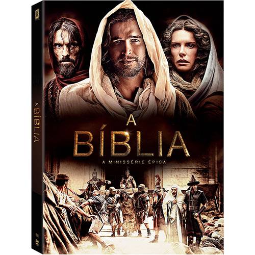 Tamanhos, Medidas e Dimensões do produto DVD a Bíblia - a Minissérie Épica (4 Discos)
