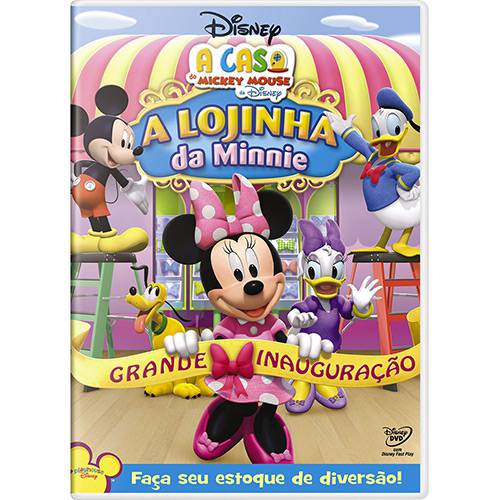 Tamanhos, Medidas e Dimensões do produto DVD a Casa do Mickey Mouse: a Lojinha da Minnie