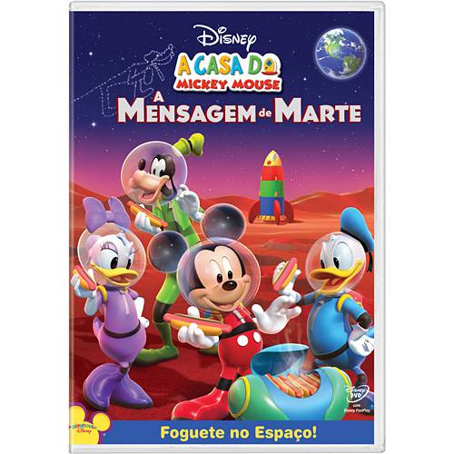 Tamanhos, Medidas e Dimensões do produto DVD a Casa do Mickey Mouse: a Mensagem de Marte