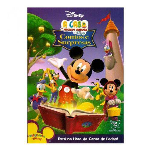 Tamanhos, Medidas e Dimensões do produto DVD a Casa do Mickey Mouse - Contos e Surpresas