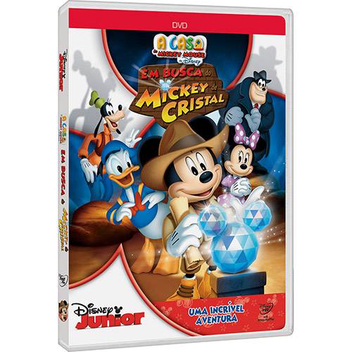 Tamanhos, Medidas e Dimensões do produto DVD a Casa do Mickey Mouse da Disney: em Busca do Mickey de Cristal