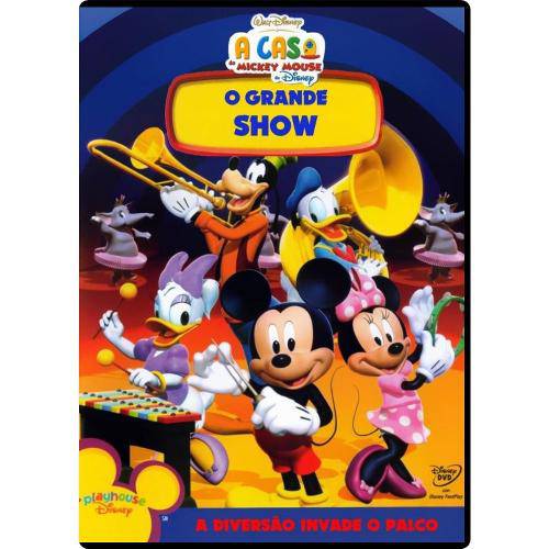 Tamanhos, Medidas e Dimensões do produto DVD a Casa do Mickey Mouse da Disney - o Grande Show