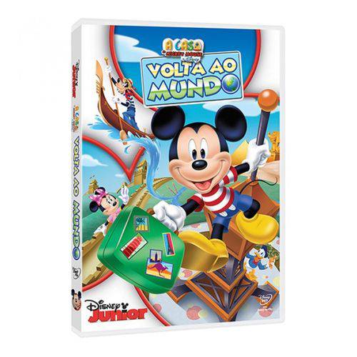 Tamanhos, Medidas e Dimensões do produto DVD - a Casa do Mickey Mouse da Disney - Volta ao Mundo
