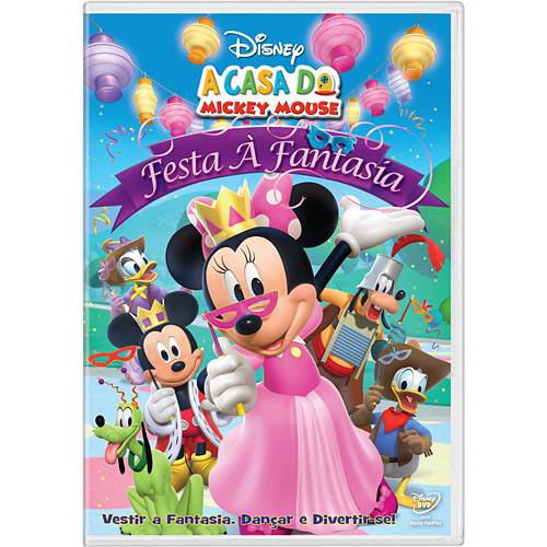 Tamanhos, Medidas e Dimensões do produto DVD a Casa do Mickey Mouse: Festa à Fantasia