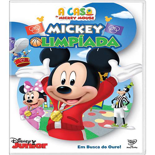 Tamanhos, Medidas e Dimensões do produto DVD - a Casa do Mickey Mouse: Mickey Olimpíada