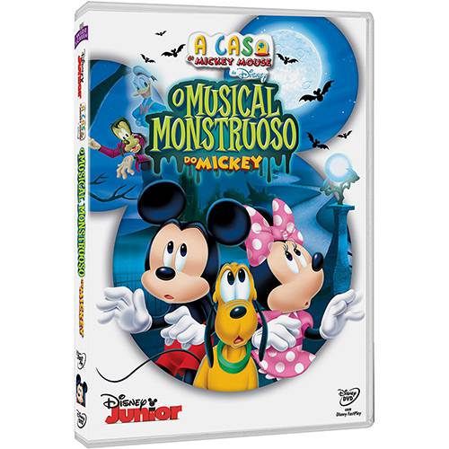 Tamanhos, Medidas e Dimensões do produto DVD - a Casa do Mickey Mouse: o Musical Monstruoso do Mickey