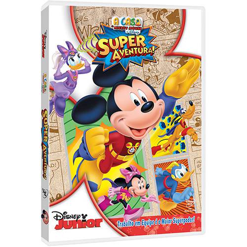 Tamanhos, Medidas e Dimensões do produto DVD - a Casa do Mickey Mouse: Super Aventura