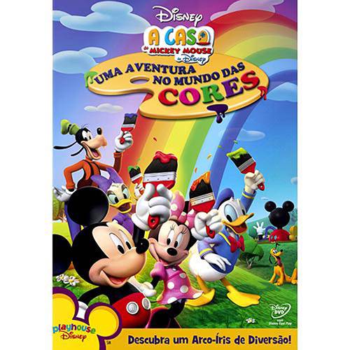 Tamanhos, Medidas e Dimensões do produto DVD a Casa do Mickey Mouse: uma Aventura no Mundo das Cores