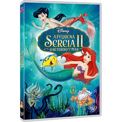 Tamanhos, Medidas e Dimensões do produto DVD a Pequena Sereia II - o Retorno para o Mar