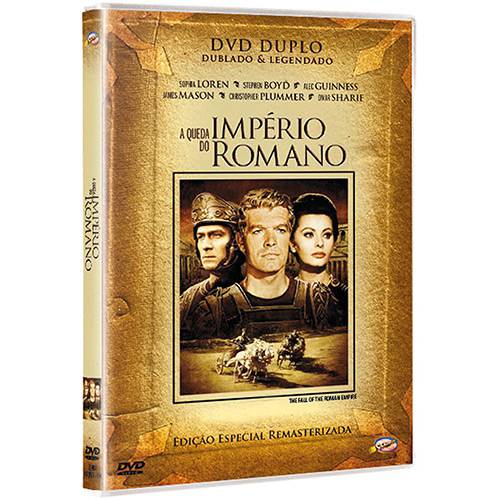 Tamanhos, Medidas e Dimensões do produto DVD a Queda do Império Romano (Duplo)