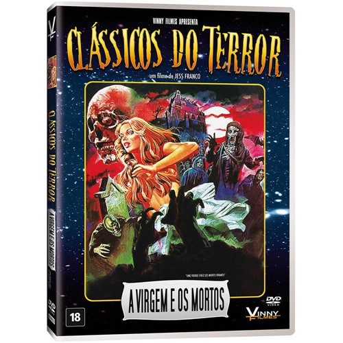 Tamanhos, Medidas e Dimensões do produto DVD a Virgem e os Mortos - Clássicos do Terror