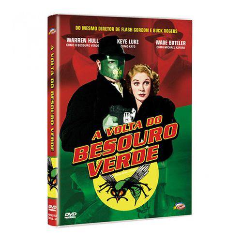 Tamanhos, Medidas e Dimensões do produto DVD a Volta do Besouro Verde (DVD) 2 Discos