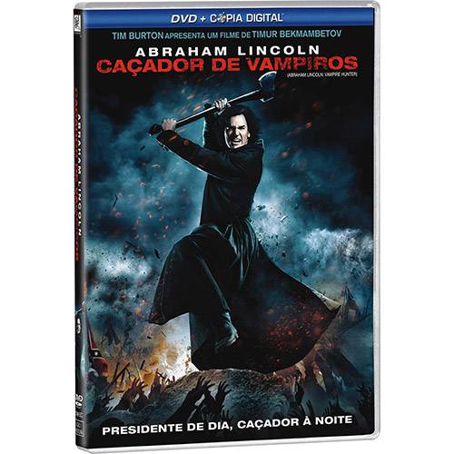 Tamanhos, Medidas e Dimensões do produto DVD Abraham Lincoln: Caçador de Vampiros (DVD + Cópia Digital)