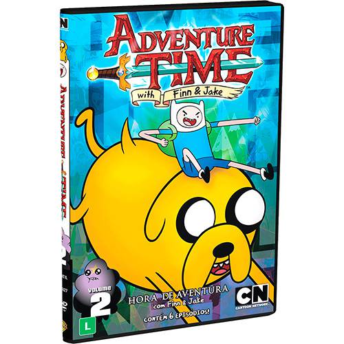 Tamanhos, Medidas e Dimensões do produto DVD - Adventure Time: Hora de Aventura com Finn & Jake - Vol. 2
