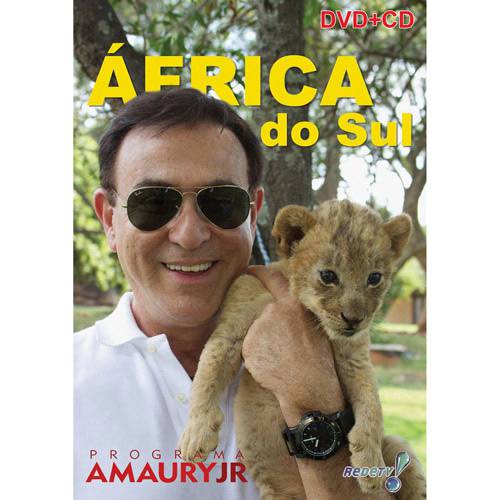 Tamanhos, Medidas e Dimensões do produto DVD África do Sul - Programa Amaury Jr. (DVD + CD)