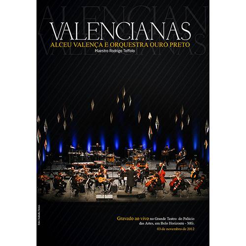 Tamanhos, Medidas e Dimensões do produto DVD - Alceu Valença e Orquestra Ouro Preto - Valencianas