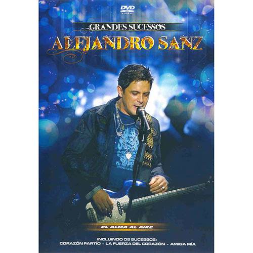 Tamanhos, Medidas e Dimensões do produto DVD - Alejandro Sanz - Grandes Sucessos