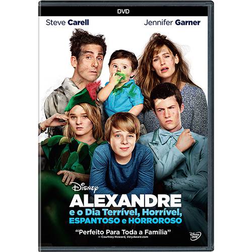 Tamanhos, Medidas e Dimensões do produto DVD - Alexandre e o Dia Terrível, Horrível, Espantoso e Horrroroso