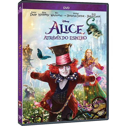 Tamanhos, Medidas e Dimensões do produto DVD - Alice Através do Espelho