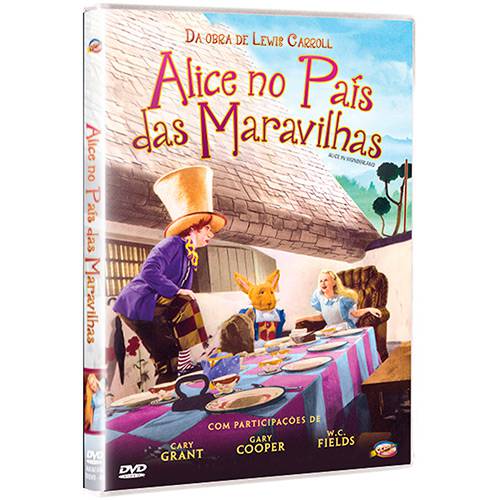 Tamanhos, Medidas e Dimensões do produto DVD - Alice no País das Maravilhas
